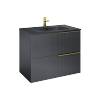 ELITA SZAFKA SOHO 80 2S BLACK MATT 168743 /RE010804047160